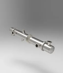 Flanşlı boru ekipmanı endüstriyel 3D modellemesi