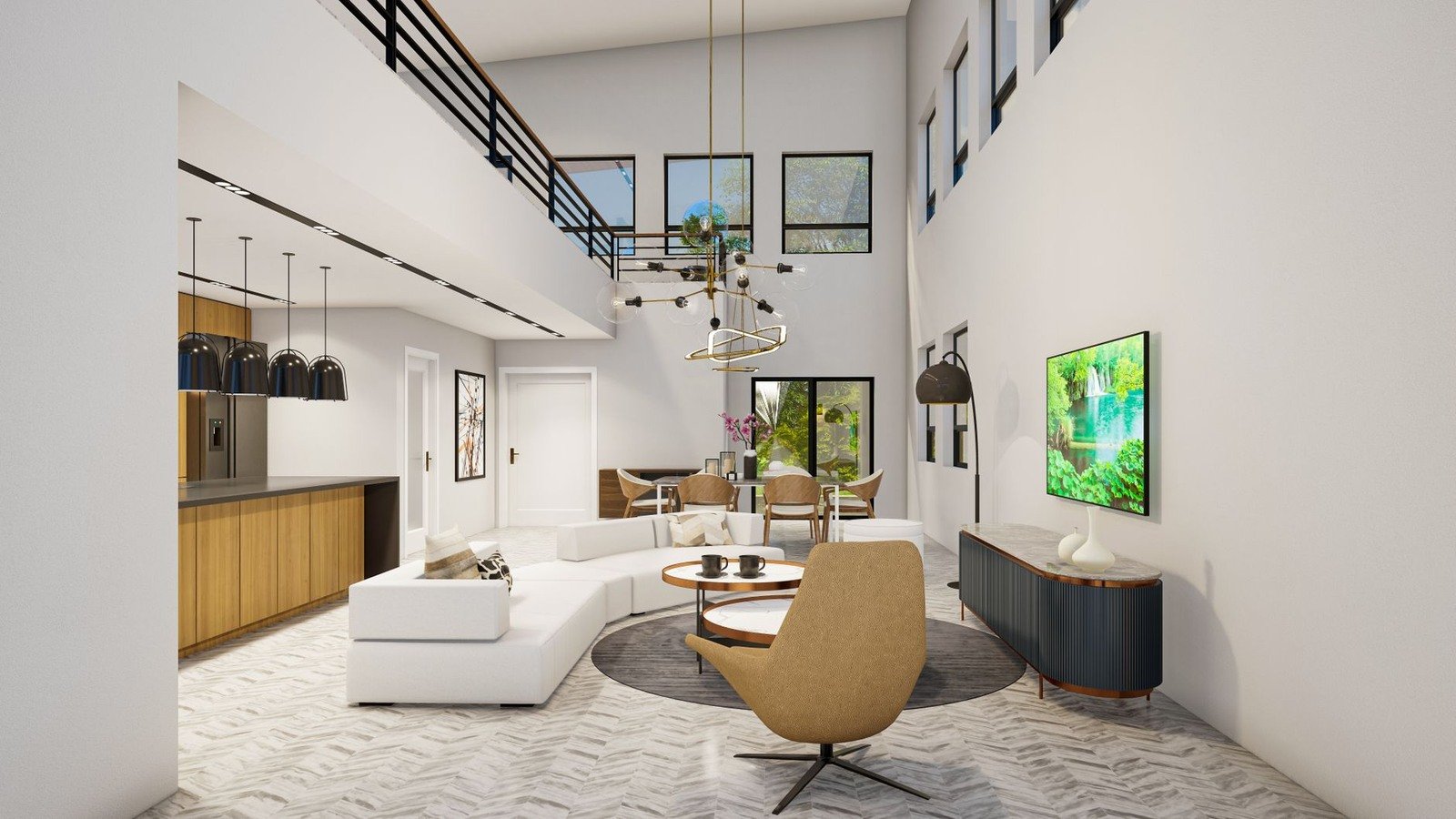 Konut projeleri render üretim süreci görseli