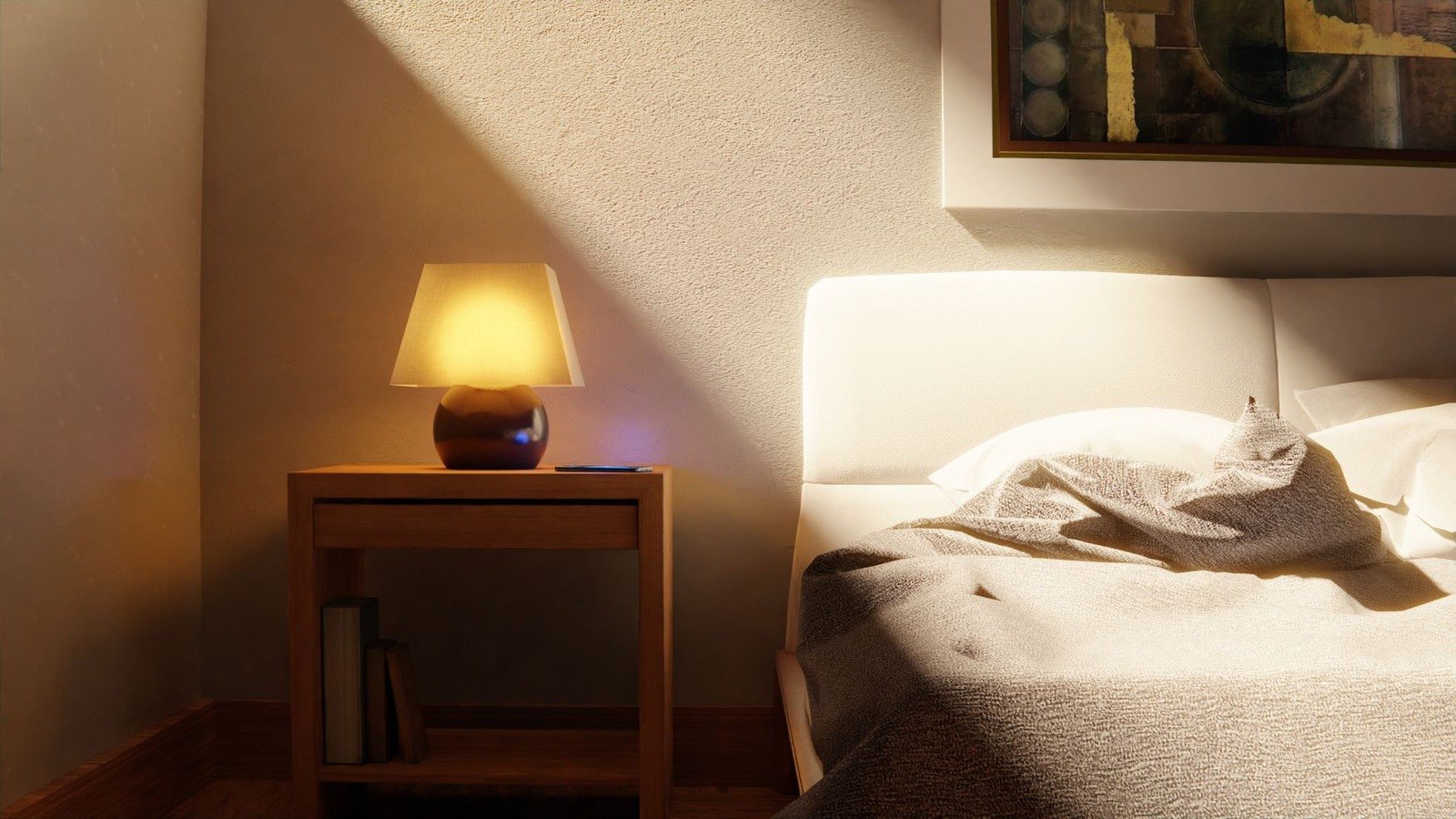 Mobilya ürün render ve lifestyle sahne görseli