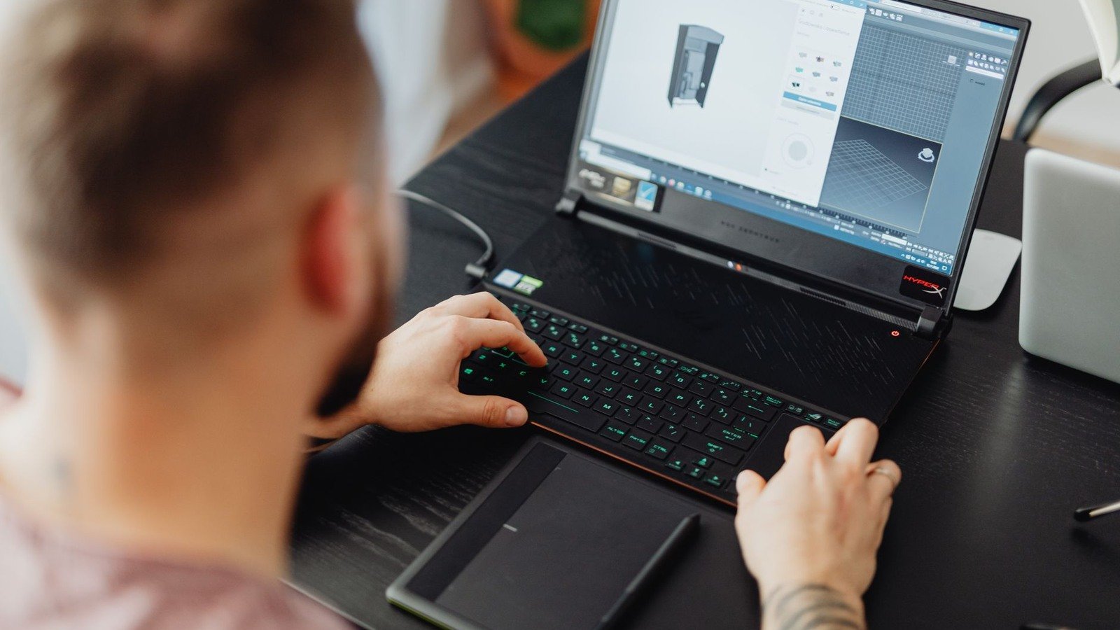 Web AR 3D modelleme üretim süreci görseli